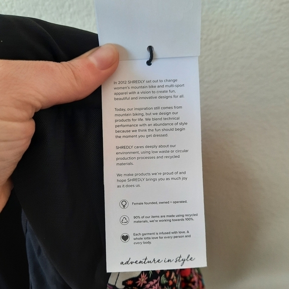 Shredly Tina Print Athletic Short 2XL NWT - Picture 9 of 11